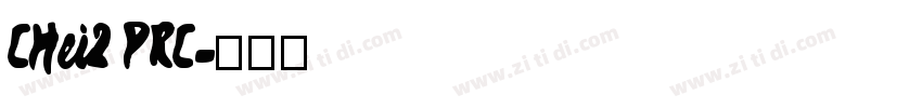 CHei2 PRC字体转换